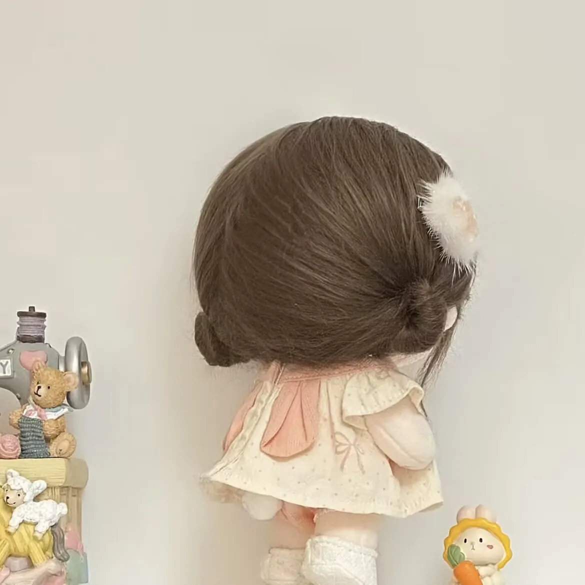 노 티 젤리 후후 시리즈 '리틀 낮잠 토끼' 10cm - 20cm 면 인형 드레스 세트 액세서리