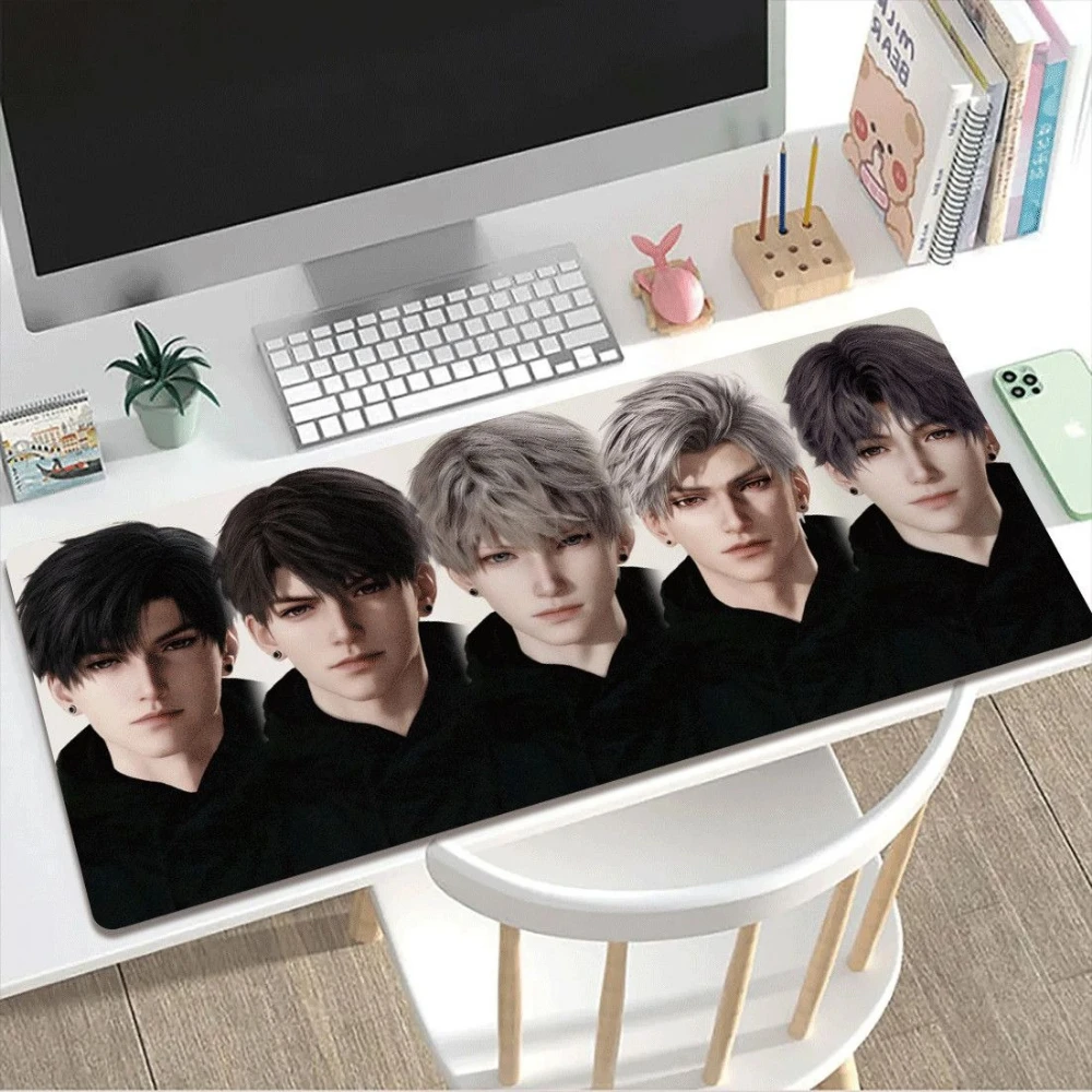 Love and Deepspace Computer Keyboard Pad/Mouse Pad Sylus Rafayel Zayne Xavier Caleb Anime Peripherals Cartoon Office Supplies