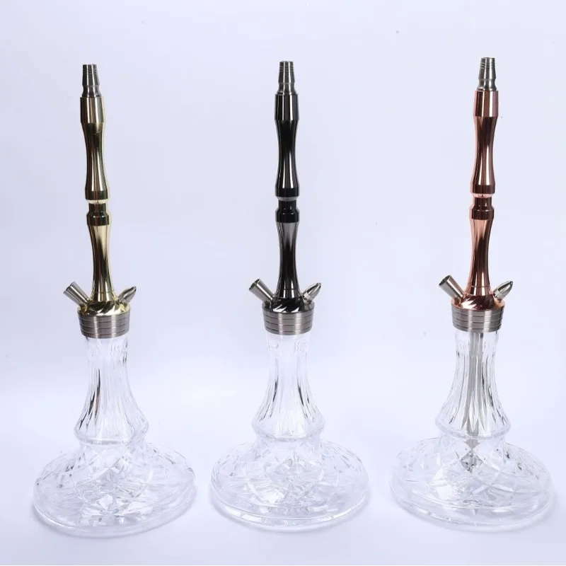 

Cigarette pot, transparent bottle, Arabic hookah set, finished cigarette rod.