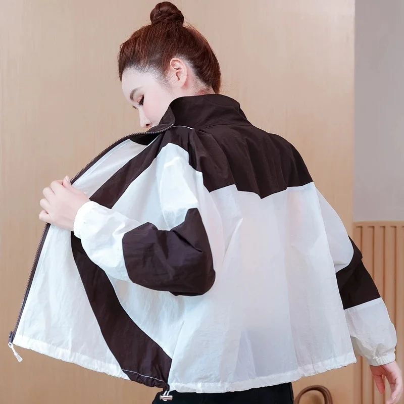 2026 New Sun Outerwear coat Summer Women Lightweight Ultraviolet-proof Short Jacket Fashion Versatile Sun Protection Clothing