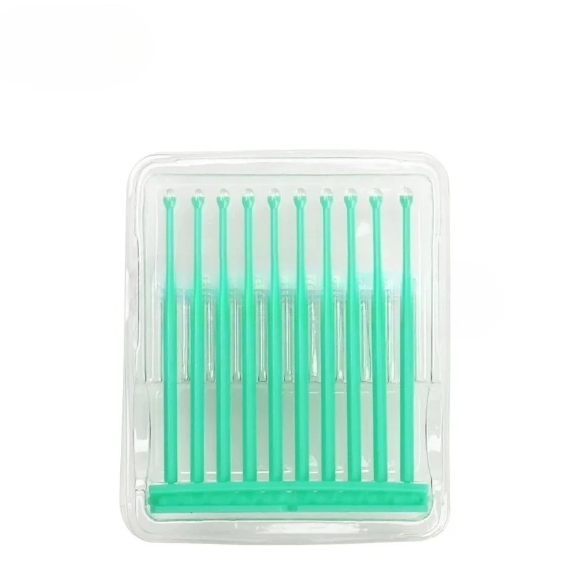 

100pcs Disposable Dental Applicator Sticks Adhesive Tip Dentistry Materials Tooth Crown Porcelain Veneer Brush Applicator