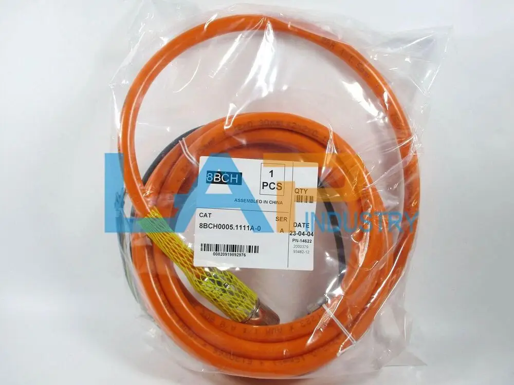 

1PCS NEW FIT FOR 8BCH0005-1111A-0 Servo Motor Power Cable 5M