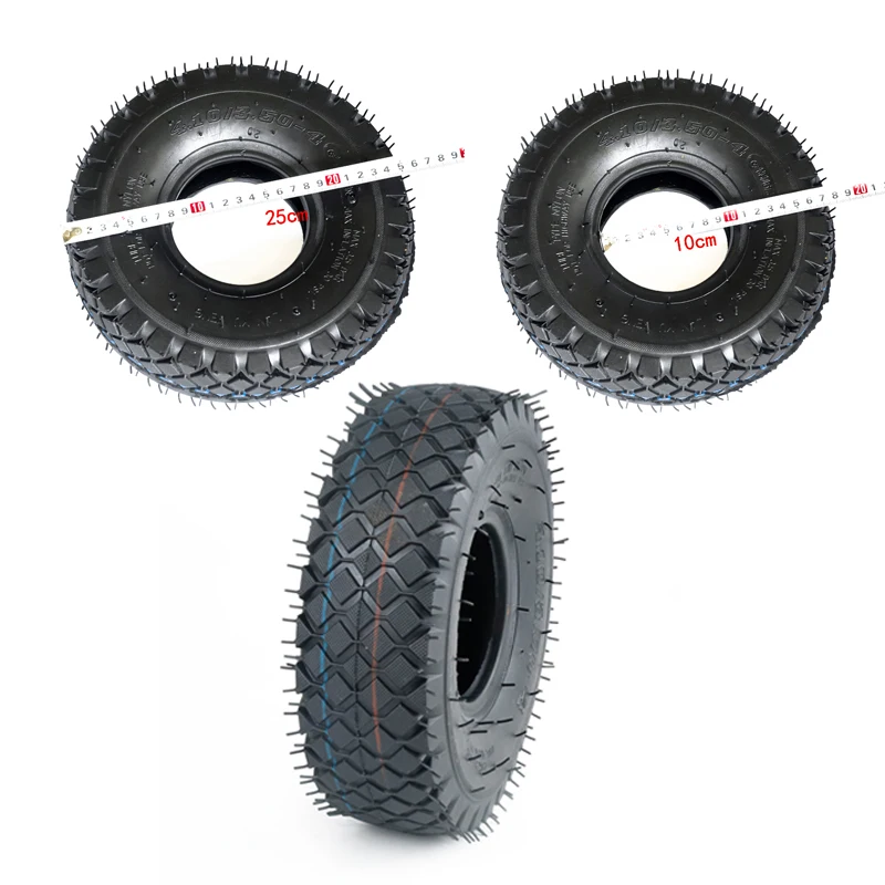 10 Inch Electric Scooter Pneumatic Wheel Tire 410/350-4 4.10/3.50-4 4.10-4 410-4 3.50-4 350-4 Outer Tyre