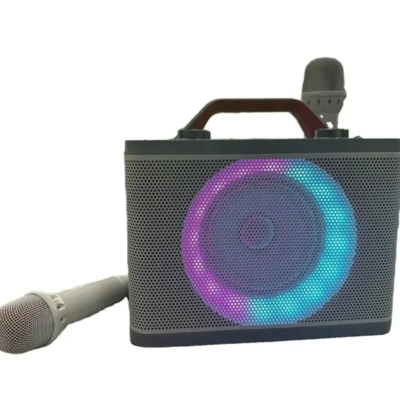 Portable Battery Powered Bluetooth Trolley Speaker with Wheels Enjoy Music Anywhere