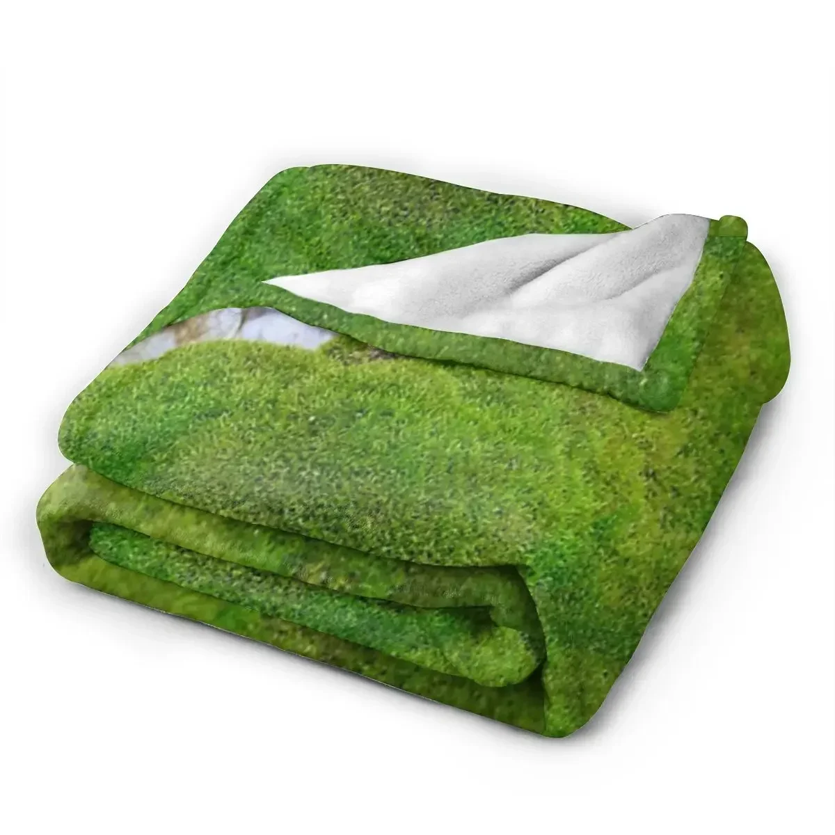 World Of Moss Blanket, Facecloth Blanket Popular Gift Birthday Gift Blanket Multi Size