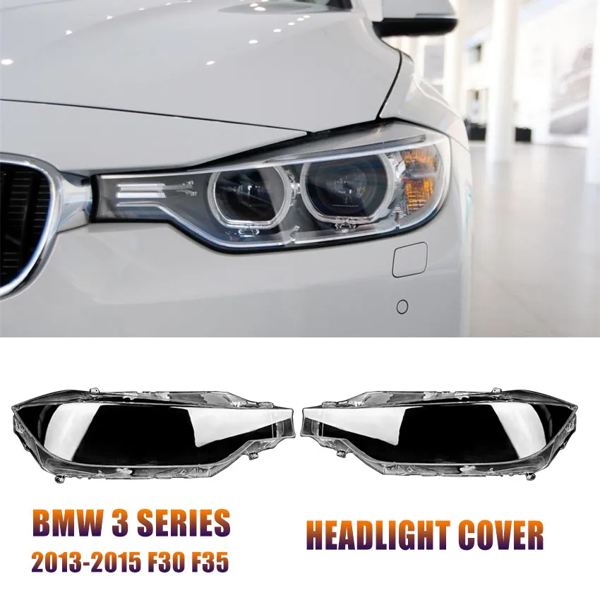 

BMW 3 Series F30 F35 2013-2015 Head Lights Cover Transparent Front Headlights Lens LED Headlamp Shell Glass Lampcover