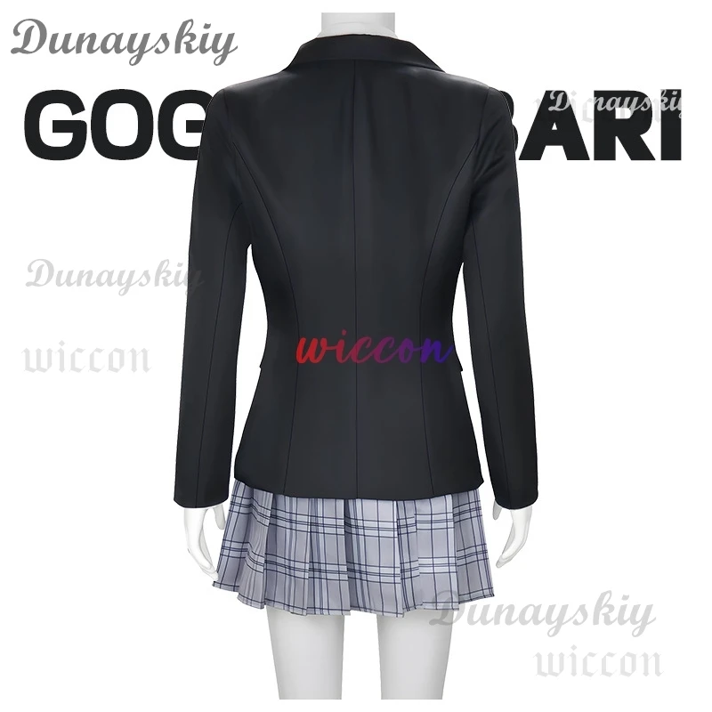 Halloween Gogo Yubari Cosplay Black Uniforms The Movies Kill Vol.1 Bill Costume Gogo's School JK Skirts Halloween For Woman