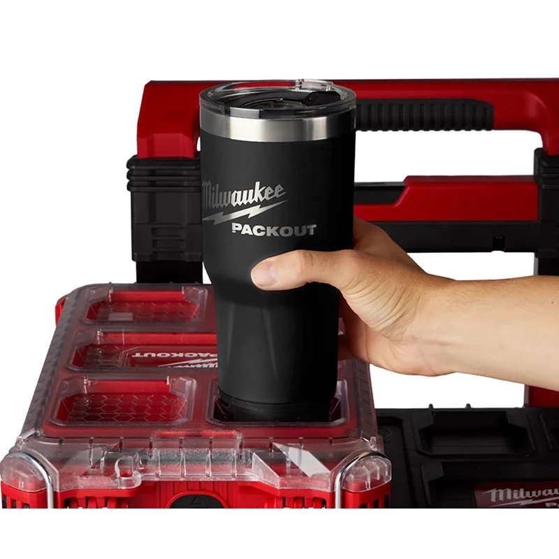 Milwaukee Insulated Cup PACKOUT Tumbler Power Tool Accessories Water Cup 48-22-8392RX 48-22-8393RX 48-22-8392BX 48-22-8393BX ﻿