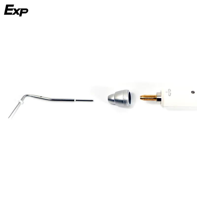 EXP DENTAL Dental Cordless Wireless Gutta Percha Obturation System Endo Electric Heated Pen with 2 Tips Dentistry Tool