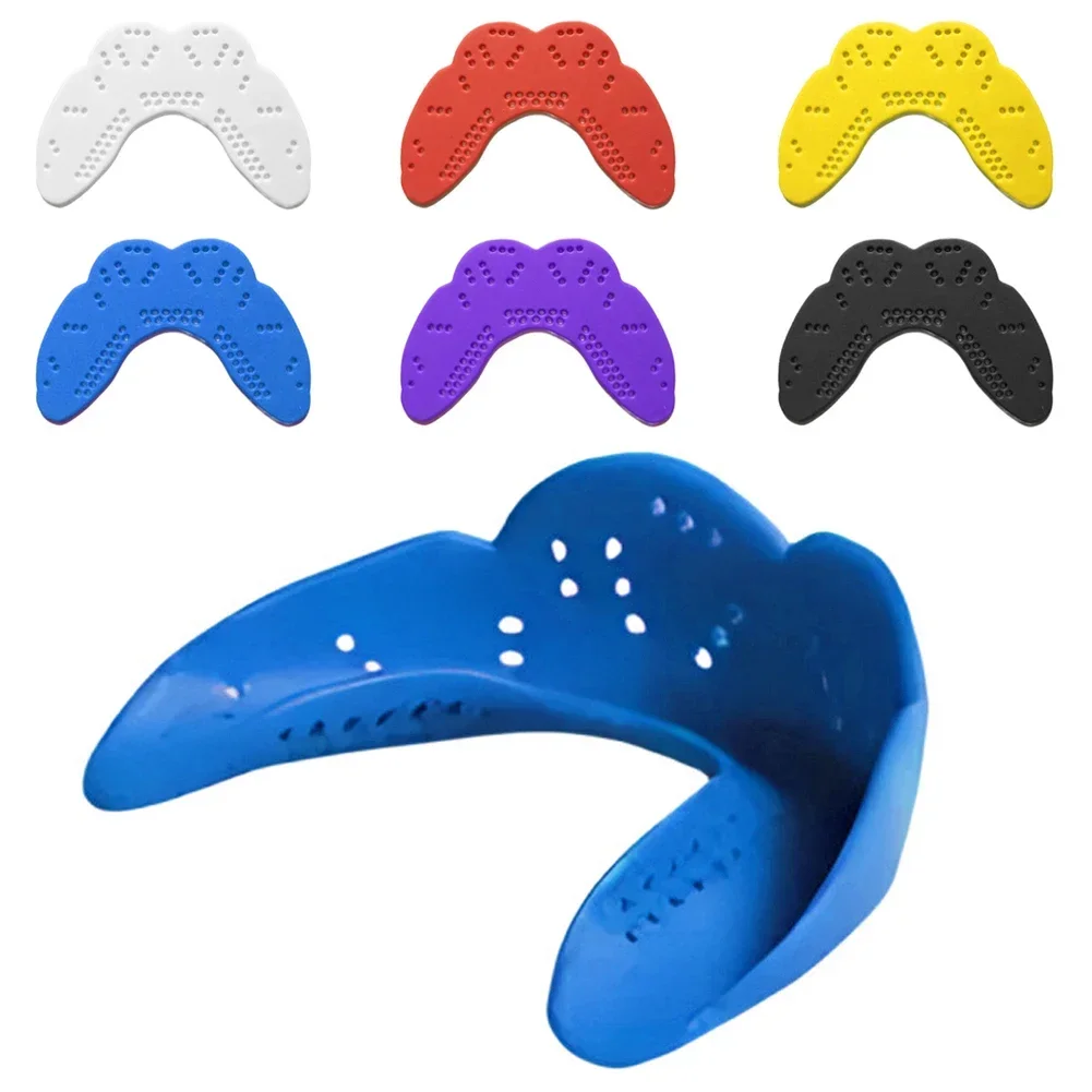 1Pc Sport Mouth Guard Teeth Protector For Kids Adults Basketball Football Rugby Boxing Tooth Brace