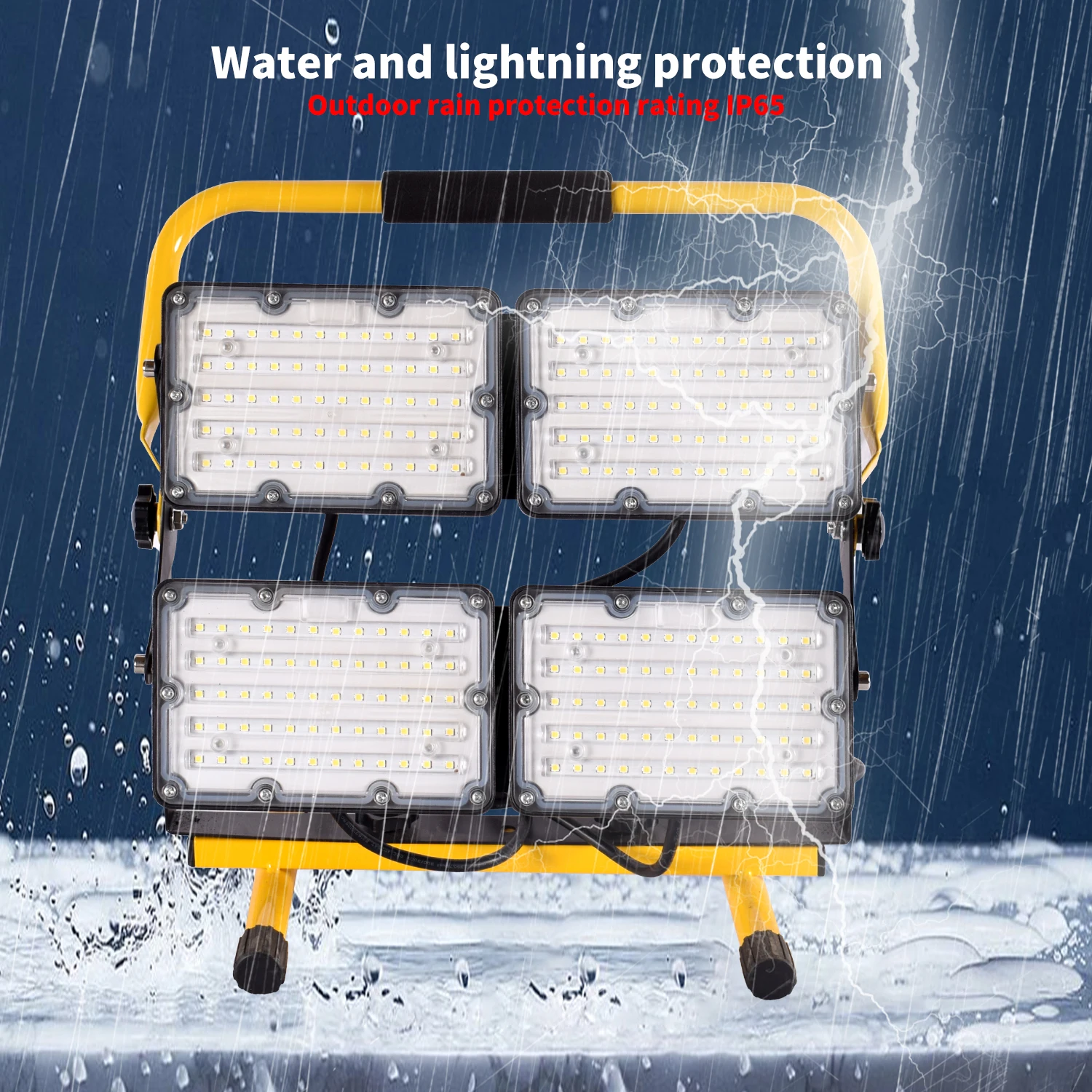 LED Rechargeable Portable Work Light  Waterproof outdoor light led flood light Camping Lamp