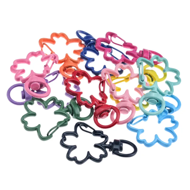 

5-20Pcs/Lot 36mm Snap Hook Trigger Clips Buckles For Keychain Lobster Lobster Clasp Hooks for Necklace Key Ring Clasp DIY Making