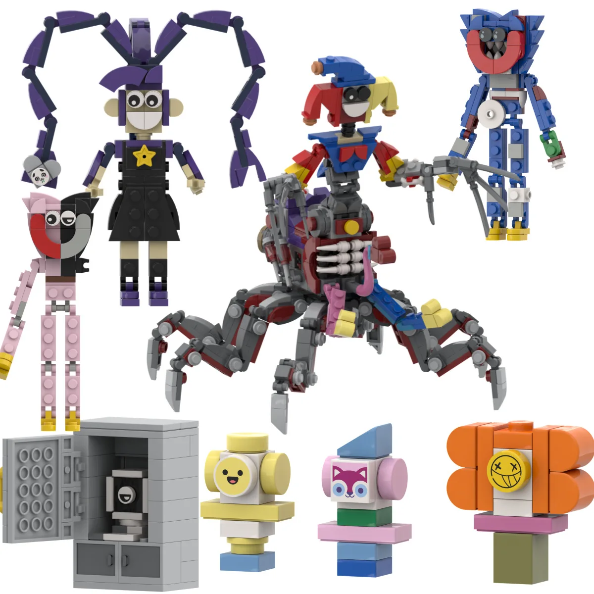 

Новые прототипы конструкторов Lily Lovebraids, модель игрушки-головоломки, серия из 5 персонажей, конструктор из кирпичиков, модель игрушки в подарок для детей