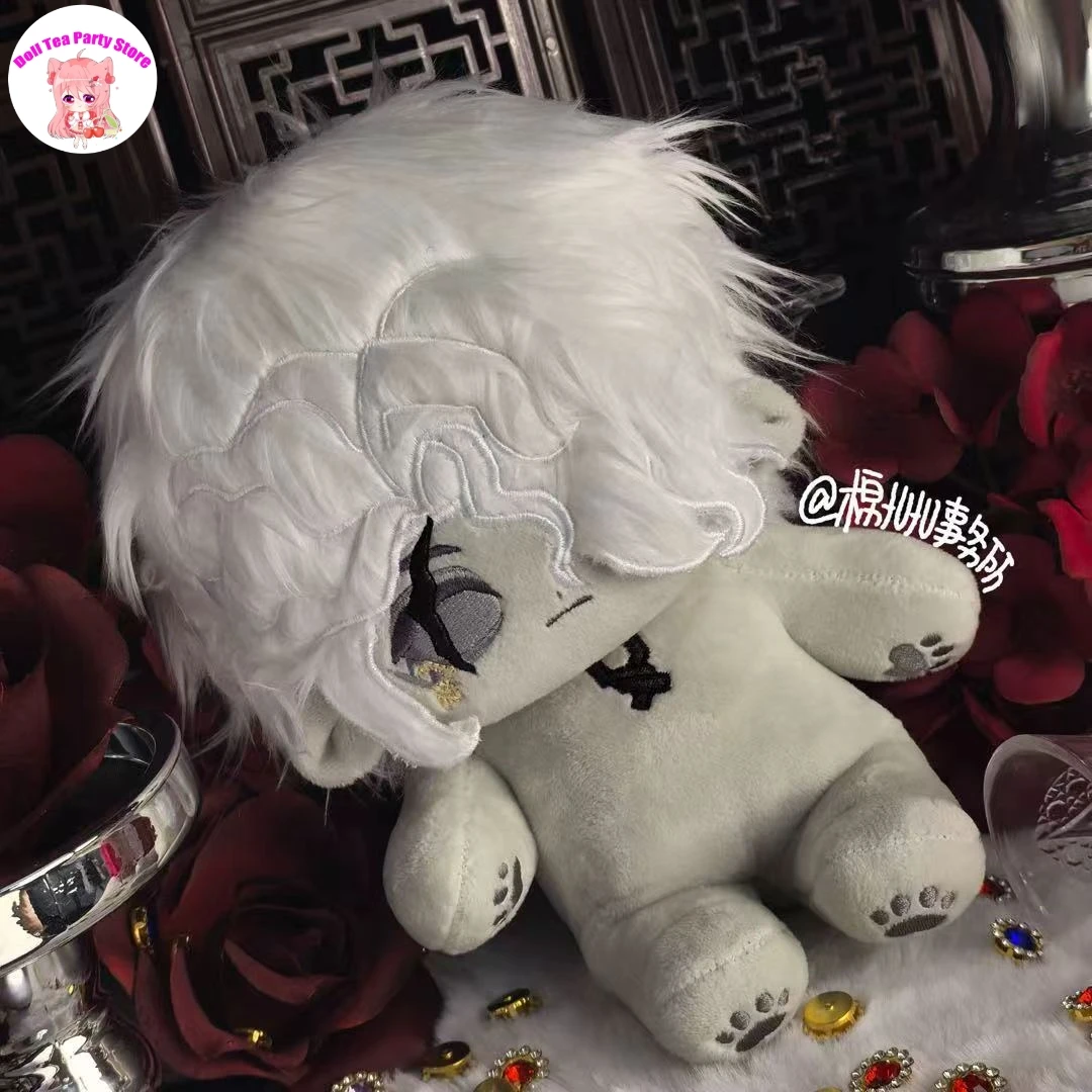 ‌The Beast‌ Attributes Monster Doll Anime Identity Ⅴ Emil Plush Stuffed Cotton Plushie Cosplay Dress Up Skeleton Body Toys