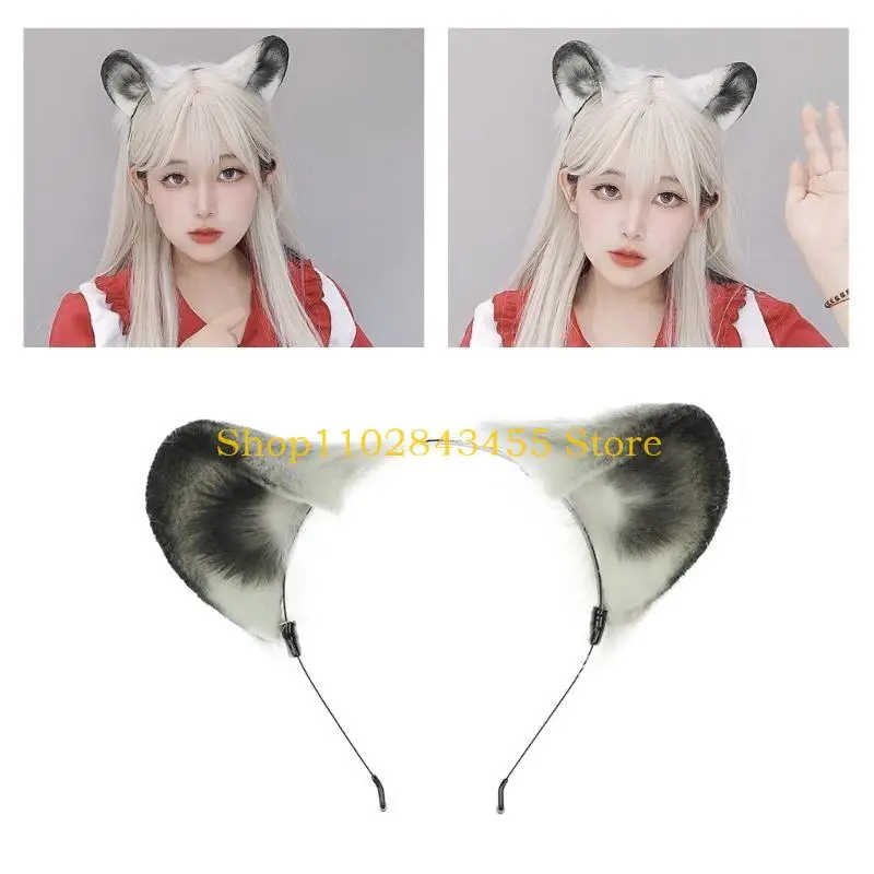 

49MC Уникальный аксессуар для костюма-повязки на голову с изображением животных на Хэллоуин Будьте в центре внимания на