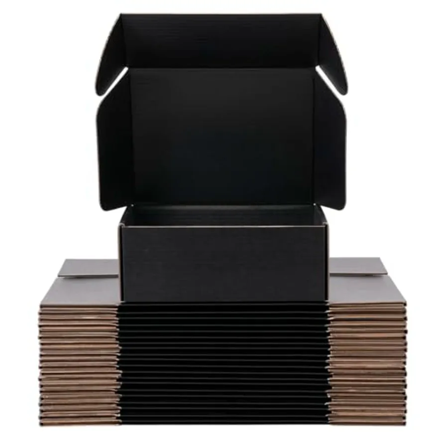 

Small Shipping Boxes Corrugated Cardboard Boxes 20-Pack for Mailing, Packg, Small Busess and Gift Packagg - Recyclable and Stur