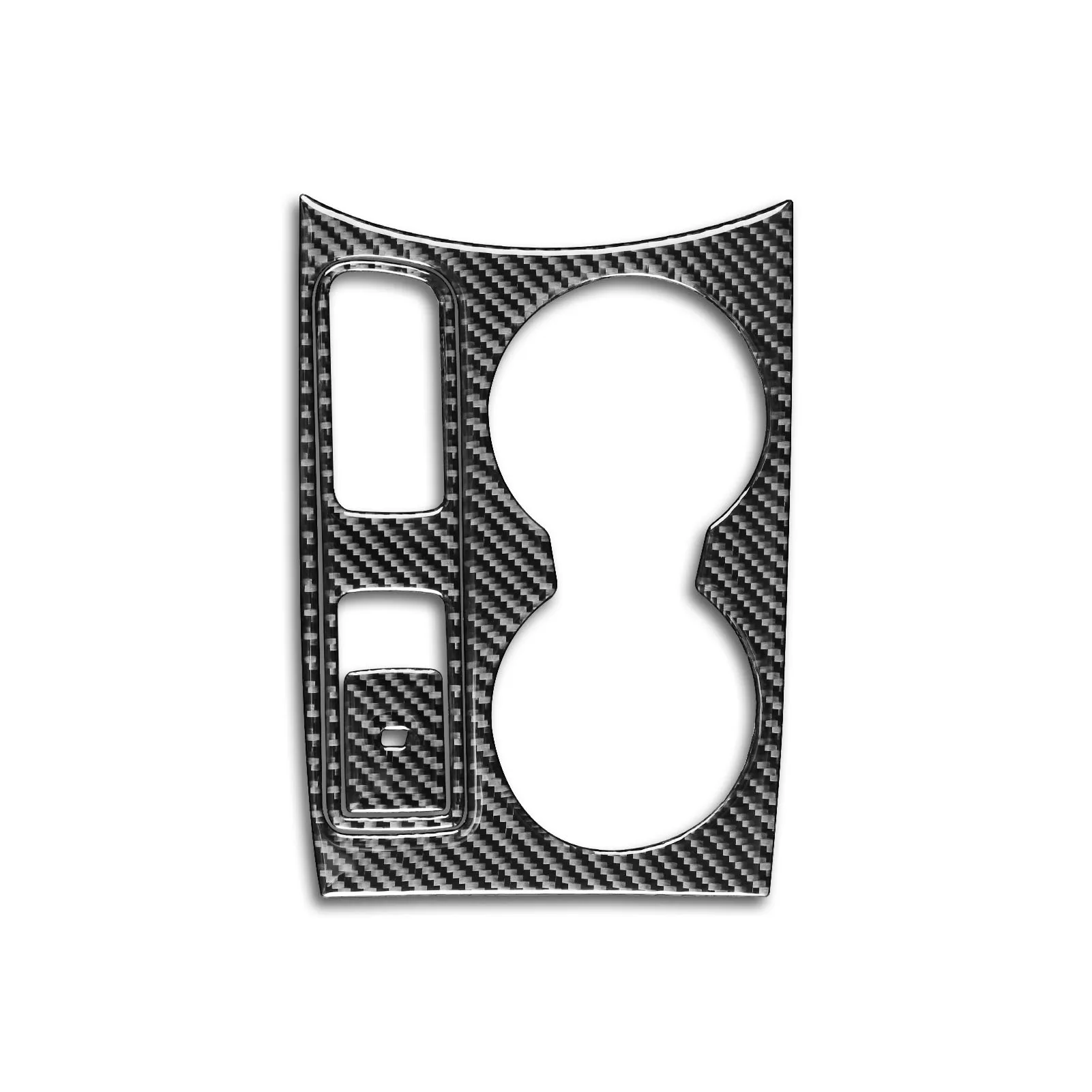 For Audi Q3 2015 2016 2017 2018 Carbon Fiber lectronic handbrake water cup holder Car Interior Accessories Decorative Stickers