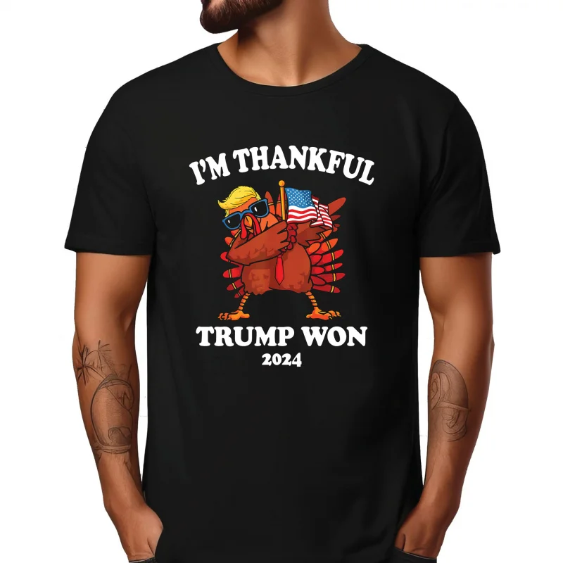 

Trump Thanksgiving I’m Thankful Trump Won 2024 Shirt Loose unisex style