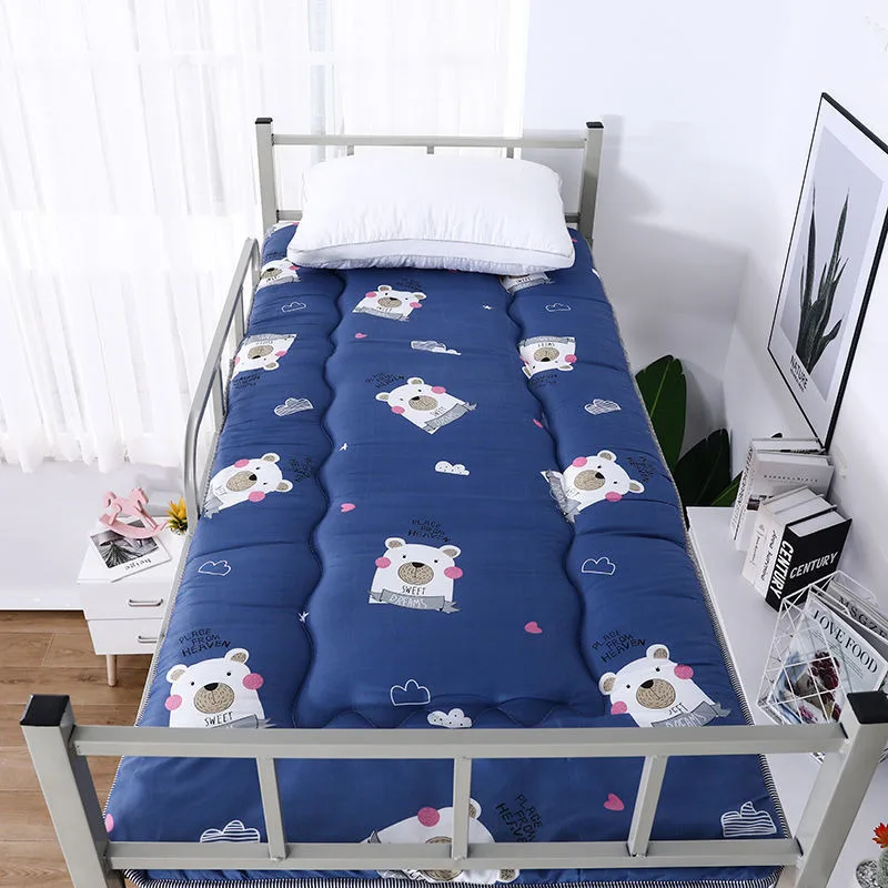 Student dormitory folding mattress floor thickened soft pad tatami mattress folding floor mattresses image 5
