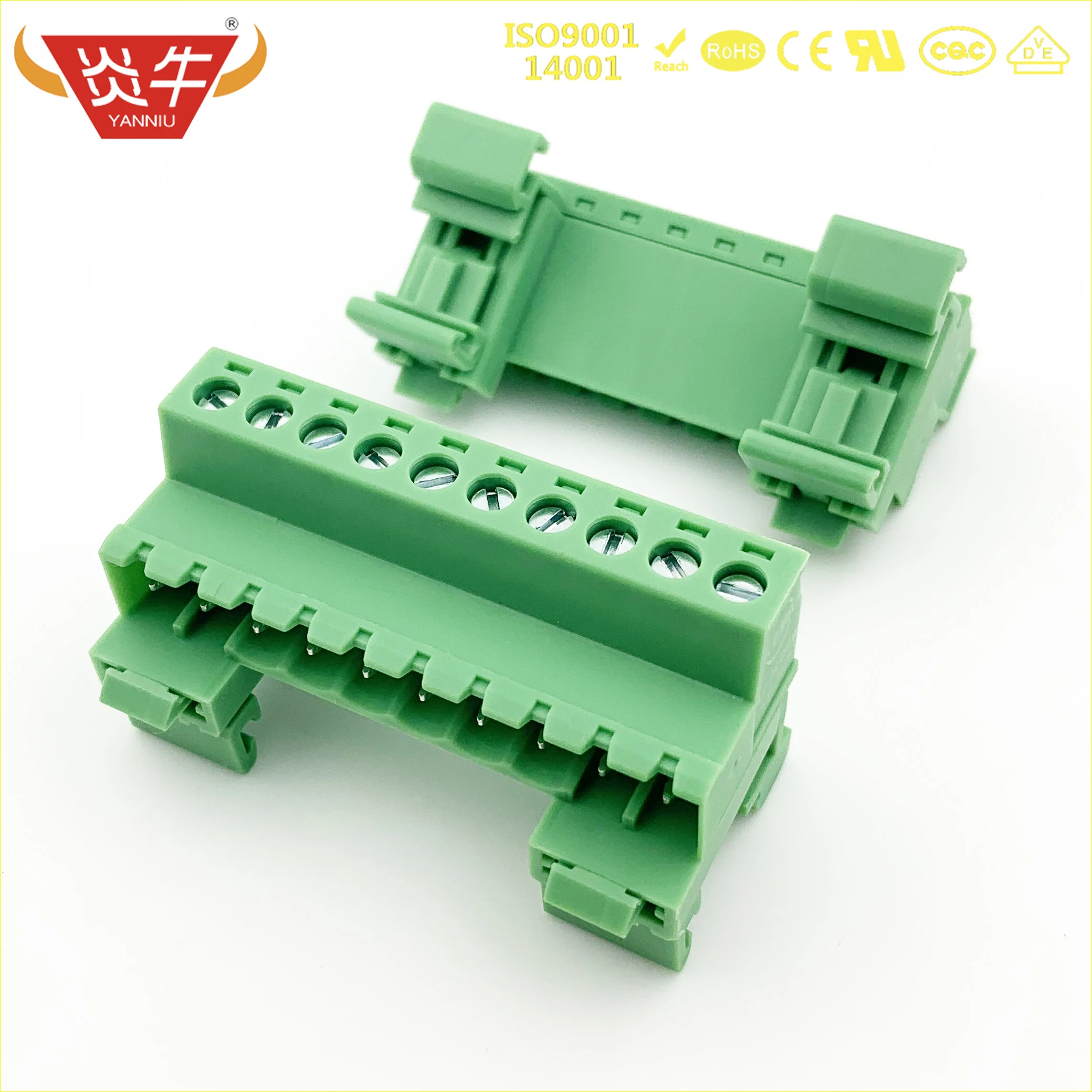 

10Pcs KF2EDG KR 5.08 2P ~ 12P PCB CONNECTOR PLUG-IN TEMINAL BLOCK 2EDG VRK 5.08mm 2PIN ~ 12PIN MSTBHK 2,5 G 5,08 PHOENIX KEFA