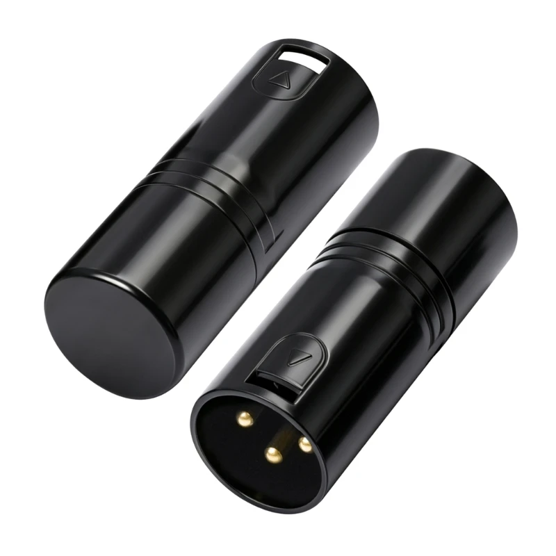 2Pc XLR 3Pin 512 Terminator Resistor 120 Ohm DMX512 End of Line Termination Plug Stabilizer for Stage Lighting