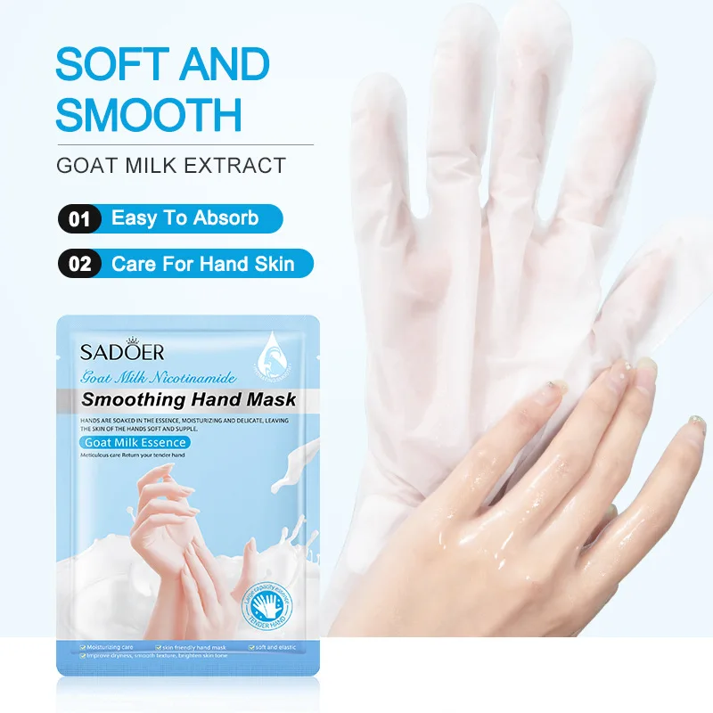 Hand Mask Exfoliating Calluses Repairing Cuticles Hand Mask Dry Skin Aging Sheet Whitening Moisturizing Spa Gloves