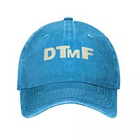 Bads Bunnys Debi Tirar Mas Fotos DTMF Baseball Caps Retro Distressed Washed Headwear for Men Women Outdoor Running Golf Caps Hat