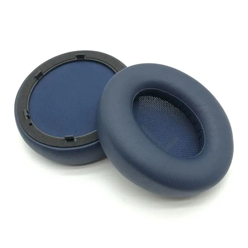 ABFN-Replacement Ear Pads For Anker Soundcore Space Q45 Protein Leather Headphones Earpads Headset Ear Cushion Repair Parts C