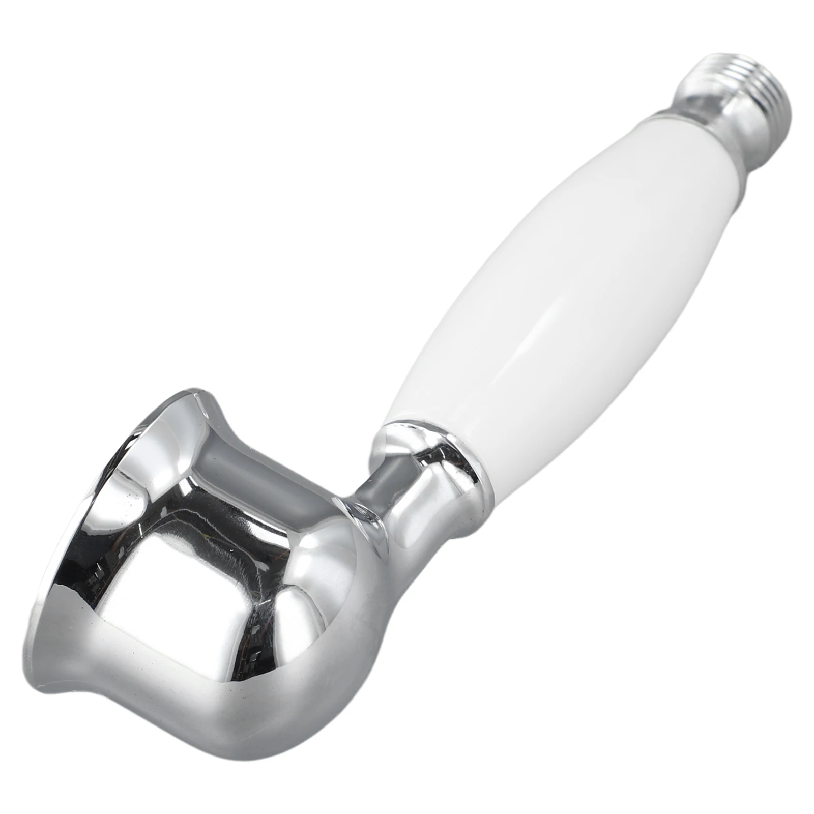 Handheld Bathroom Shower Head Replacement Chrome Finish with Detachable Feature Pressurized for Consistent High Pressure Spray