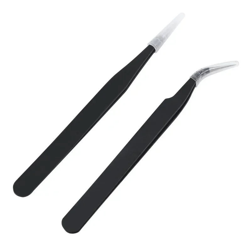 كوع من الفولاذ المقاوم للصدأ، رأس مستقيم لتعزيز الأظافر، ملاقط الأظافر، إدخال الماس، إزالة الماس، أدوات تعزيز الأظافر