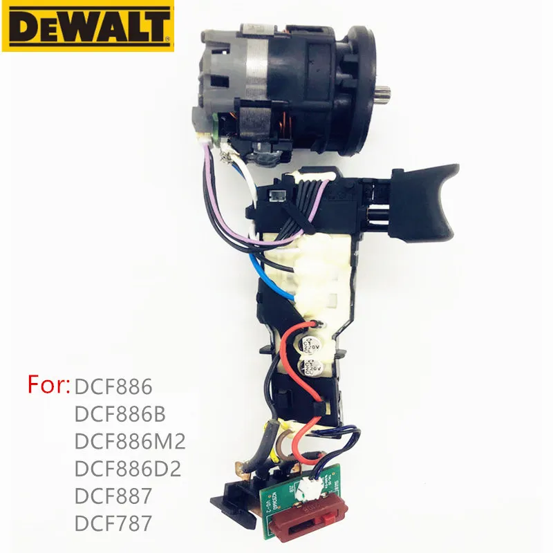 Interruptor do Dewalt para Dcf886 Dcf886b Dcf886m2 Dcf886d2 N257199 Dcf887 Dcf787 N880474 N434168