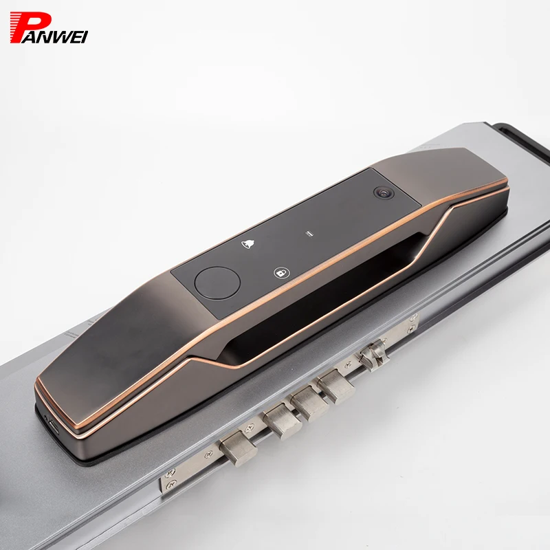 001 Automatic Face Recognition Door Lock Fingerprint Digital Intelligent Tuya Smart Home Biometric Lock