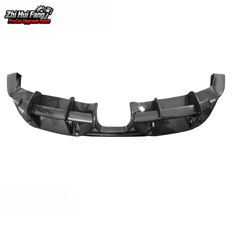 

Подходит для Porsche 718 982, губ из углеродного волокна PD, задние окружающие модифицированные автомобильные аксессуары, внешнее украшение