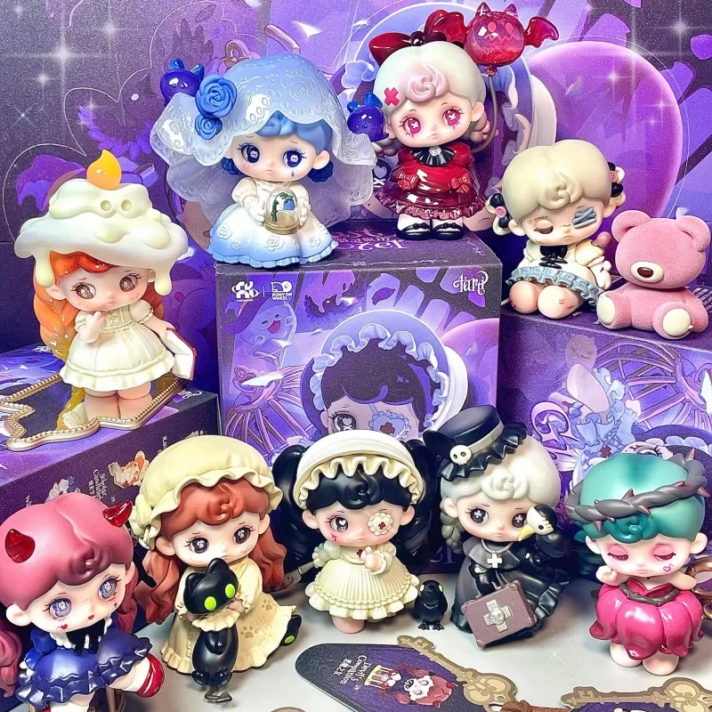 

Genuine Tarti Ghost In Hotel Series Blind Box Mystery Box Caixa Caja Dolls Gift Desktop Ornament Anime Figure Girl Surprise Gift