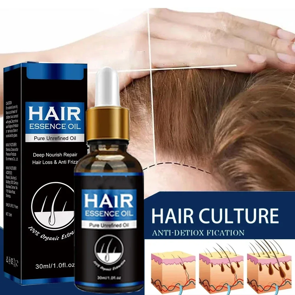 

Natural Hair Growth Oil Efficient Anti Hair Loss Nourishing Essential Oil For Dense Repair Damaged Hair Moisturizing Smooth Oil