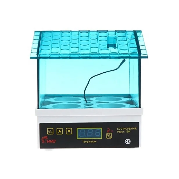 

HHD 4 Eggs Automatic Incubator, Combined Setter Hatcher & Brooder Machine