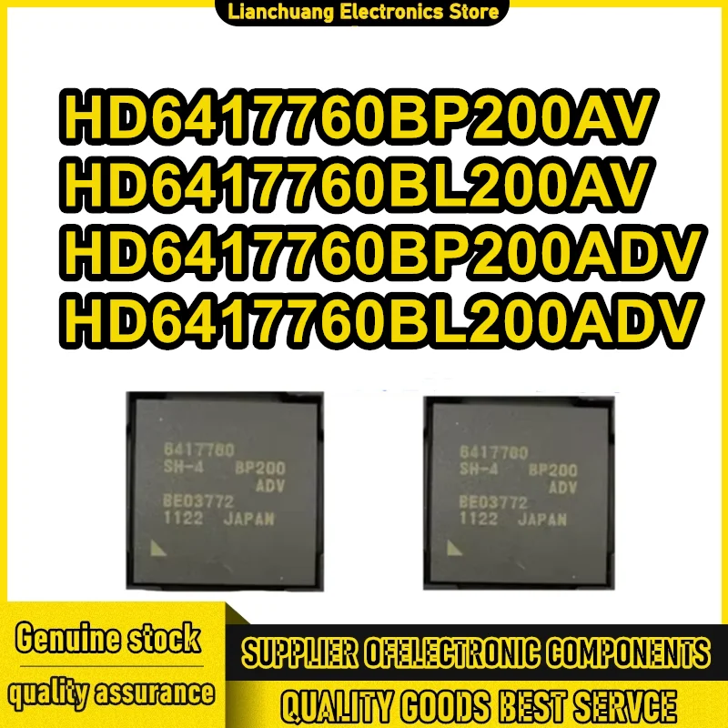 

HD6417760BP200AV HD6417760BL200AV HD6417760BP200ADV HD6417760BL200ADV 6417760SH-4BL200 6417760 6417760SH-4BP200 BGA256 in stock