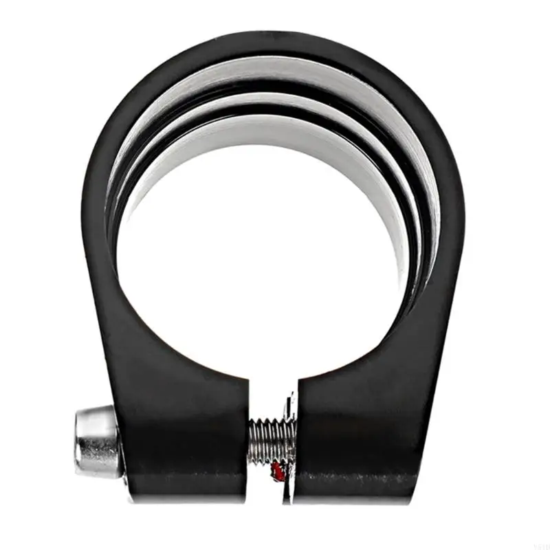 Y51D Reliable Double Layer Bike Post Clamp 31.8mm/34.9mm Quick Release Seatpost Collar Cycling Accessory Easy to Use