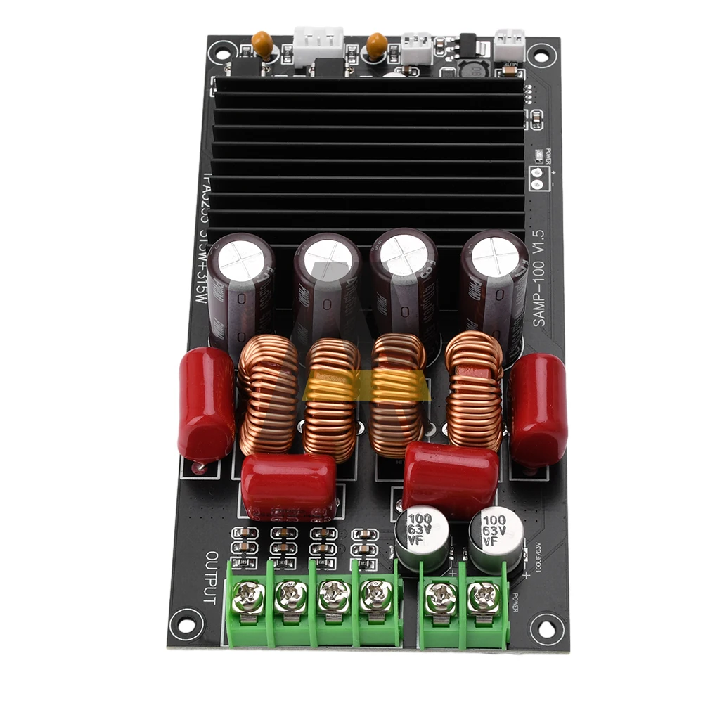 Placa amplificadora Digital, módulo amplificador de Audio estéreo de doble canal, alta potencia, TPA3255, 600W, Clase D, 2x300W, CC 19V-52V