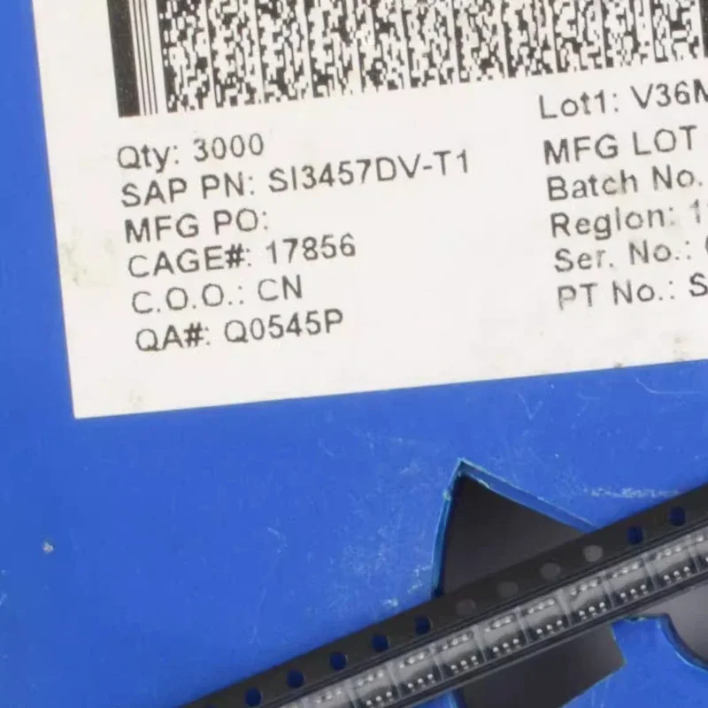 SI3457DV-T1-E3  5pcs SI3457 Field Effect MOS SOT23-6 Patch