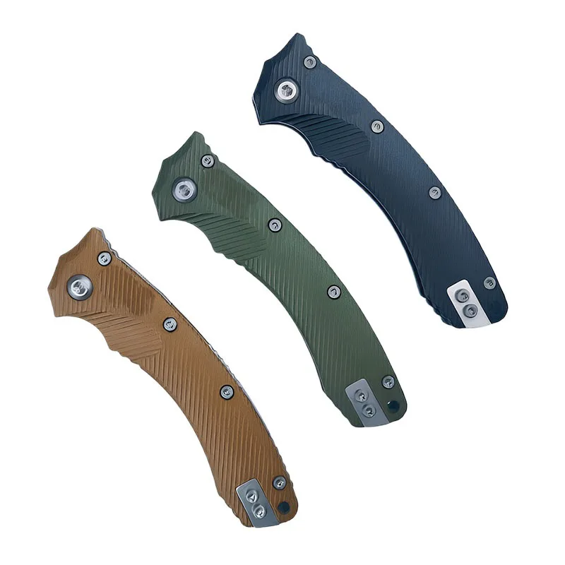 Hot MICRO Amphibious G10 Handle Mark M390MK Outdoor Camping Fishing Cutting Too EDC Pocket Knife Parts