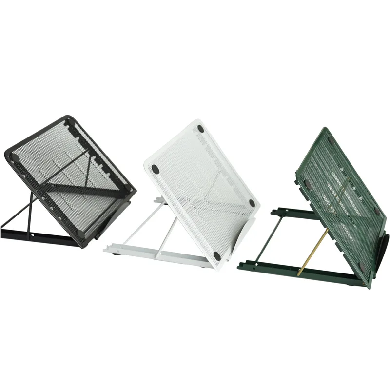Metal Laptop Bracket Base, Suporte de elevação ajustável Tablet, Desktop Conveniente Cooling Holder, Notebook