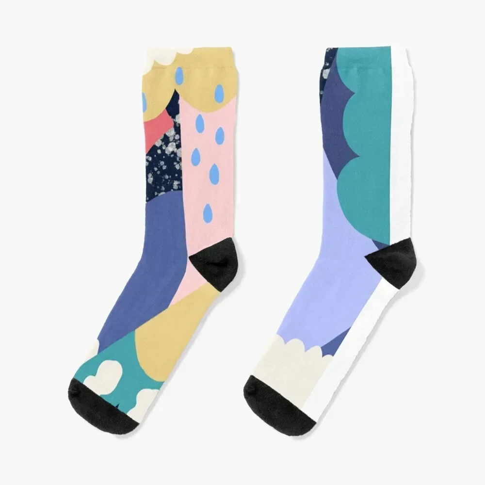 

Abstract Socks basketball christmas gift luxe Rugby Woman Socks Men's
