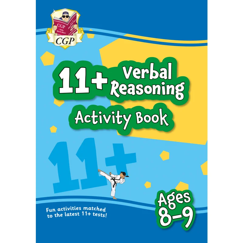 New 11 Activity Book Verbal Reasoning  Ages 89 CGP Books Coordination Group Publications 9781789085877 Book