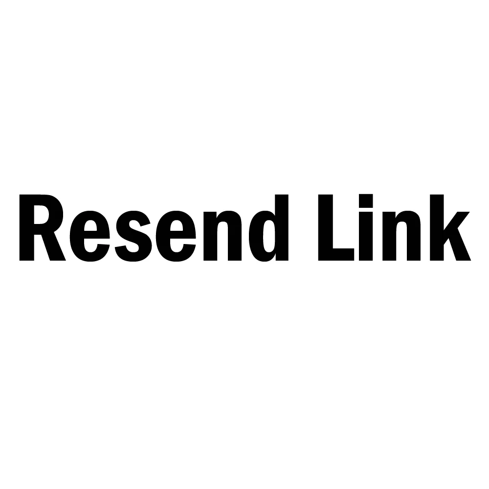 

Resend Link