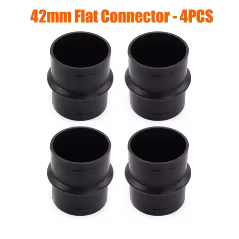 4PCS 42mm Pipe Flat Connector Car Parking Heater Air Diesel Heater Ducting Hose Tube Connect For Car Truck Camper Caravan