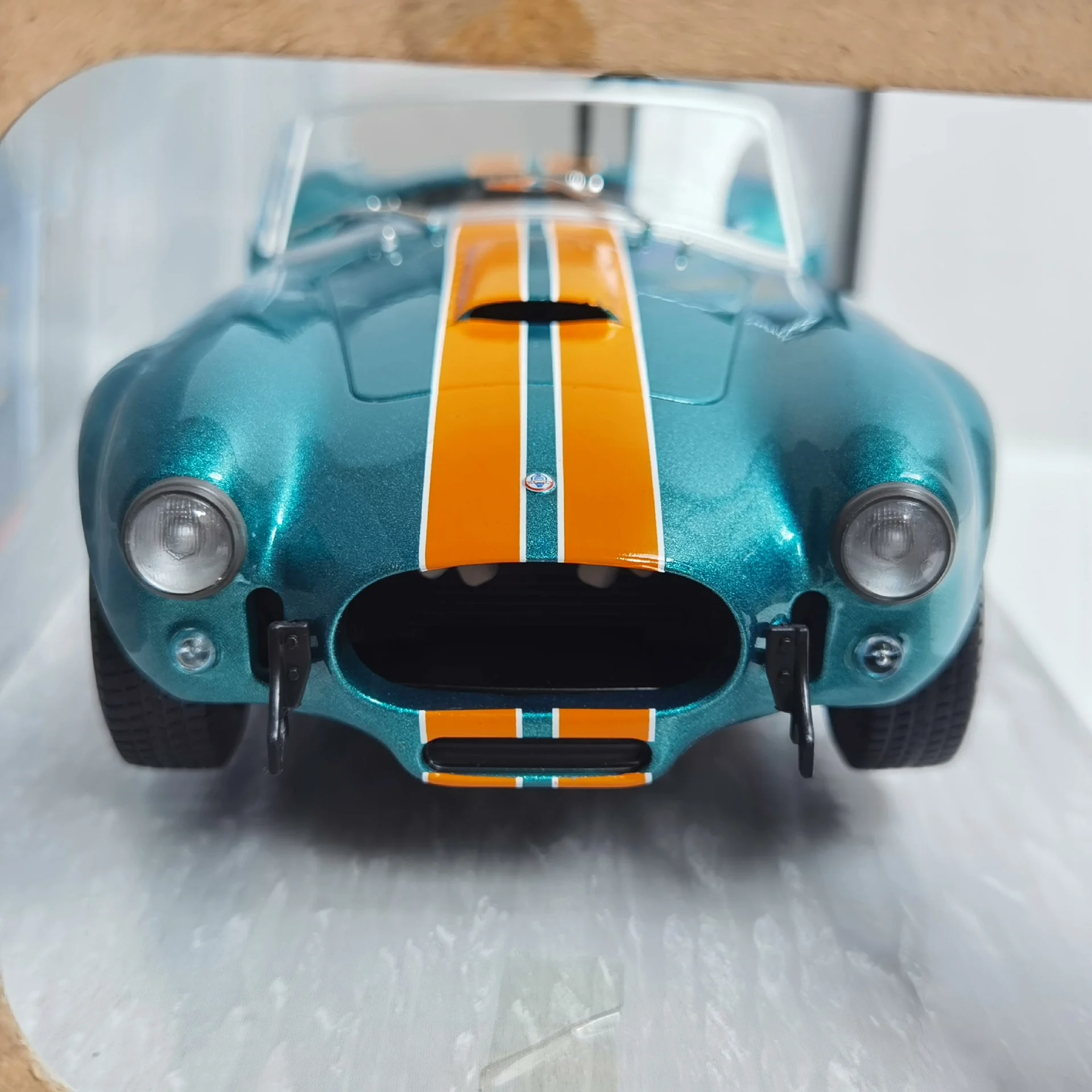 SOLIDO 1:18 SHELBY AC COBRA 427 MKII 1965 Simulation Alloy Car Model Diecast Toy Collectible Gifts Ornaments