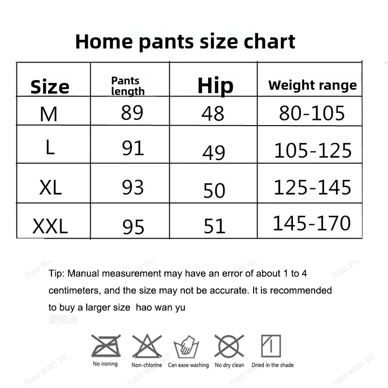 سراويل نسائية قطنية مشروط كبيرة جدًا وفضفاضة ومريحة للنوم، سراويل منزلية غير رسمية لربيع الخريف، سراويل بيجامة للفتيات #5