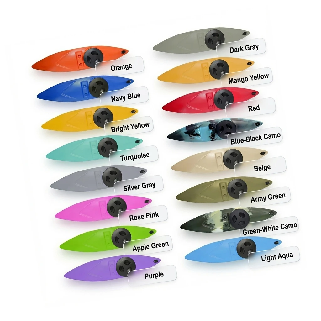 1Pair Kayak Outrigger Stabilizer System Solid LLDPE Float Kit Pontoons Aluminum Sidekick Arm Kit for Kayak Canoe Fishing