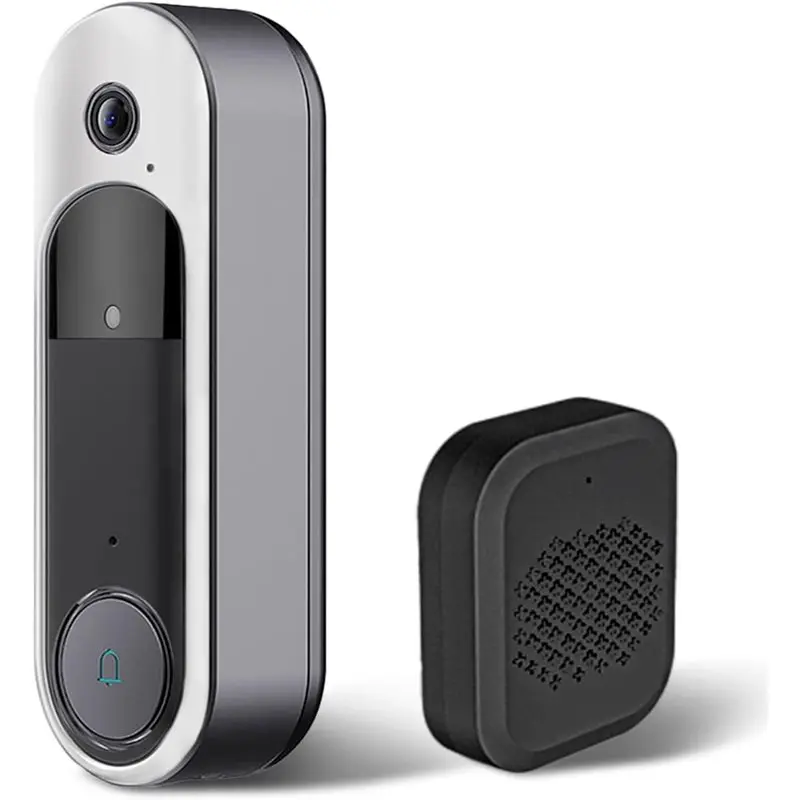 

LLCS-Wireless HD Video Doorbell Camera, Live-View 2-Way Audio, Safe Doorbell With Night Vision, Cloud Storage,2.4G Wi-Fi Only